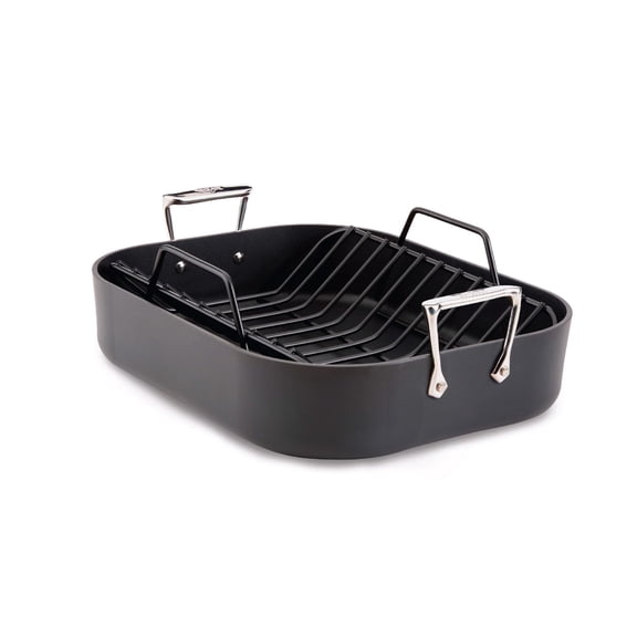 All-Clad HA1 Expert Cookware, Nonstick Roaster with Rack, 16 x 13 inches