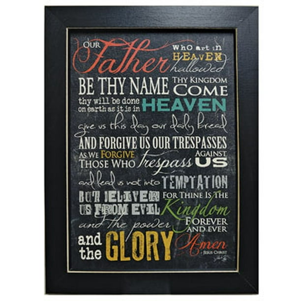 The Lord's Prayer Framed Print