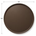 thumbnail image 5 of Jubilee 18" Round Restaurant Serving Trays (Set of 4), Brown - NSF Food Service Trays, 5 of 7