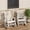White, variant on Set of 2 White HDPE Poly Lumber Adirondack Rocking Chairs, High Back Ergonomic Heavy Duty All-Weather Porch Rockers with Wood Grain Finish for Patio, Deck, Backyard - Outdoor Lounge Seating