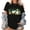 Black-1, variant on Peace Love St Patricks Day Gnome Clover Irish Lucky Holiday Party Novelty Graphic Tee T Shirt Regular Fit Tops Black S-5XL