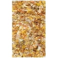 thumbnail image 5 of SAFAVIEH Rio Cassandra Confetti Polyester Shag Area Rug, Gold/Multi, 2'3" x 3'9", 5 of 7