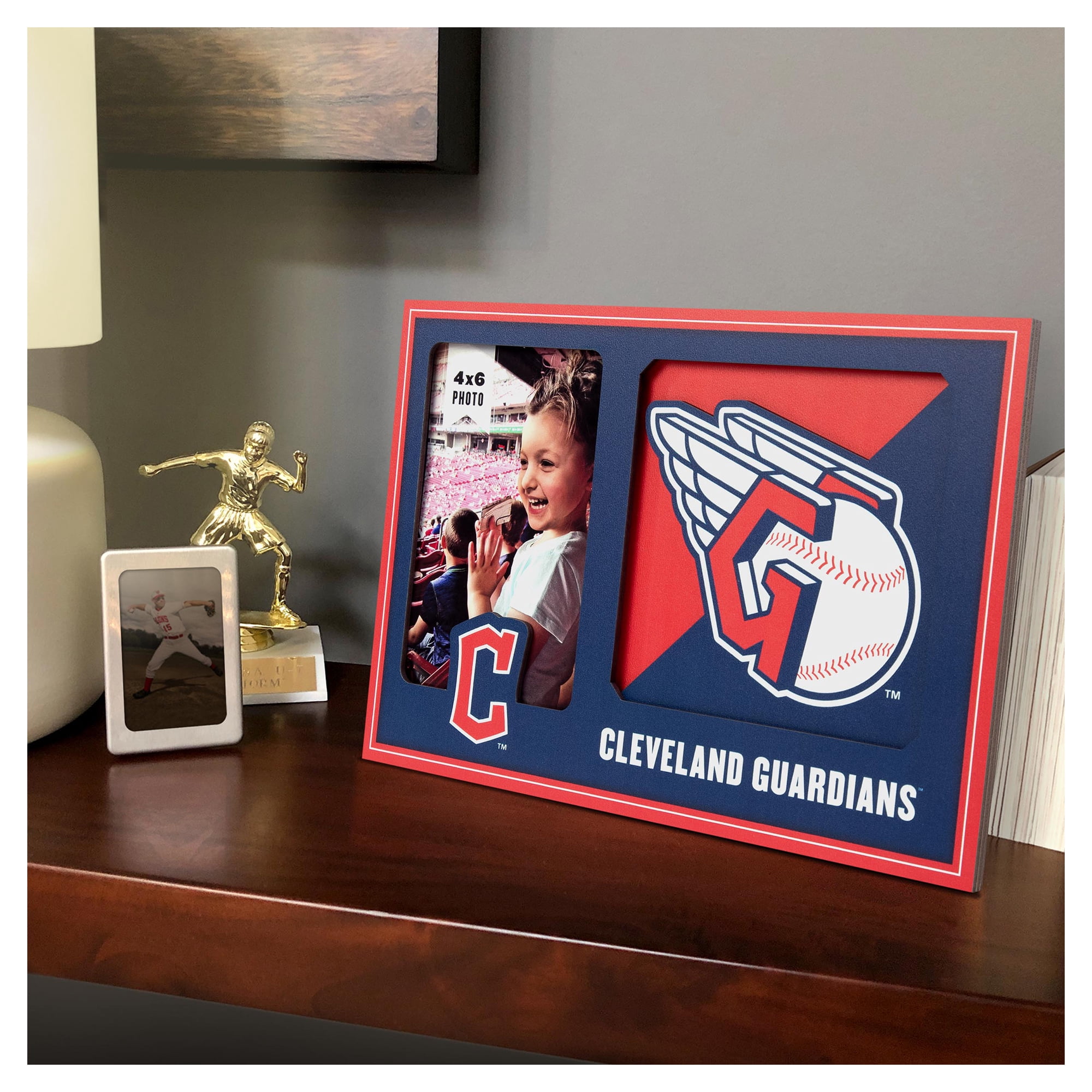 IDNA Cleveland Guardians 3D Logo Series Picture Frame