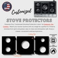 thumbnail image 2 of Premium Plus Stove Protectors for Samsung Gas Cooktop Model NA30K7750TS, Custom Cut, Easy to Clean Stove Liner, Made in the USA., 2 of 8