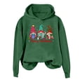 thumbnail image 1 of WEAIXIMIUNG Sweatshirts pour Femmes Col Rond Confortable Hoodie Graphique de Noël Décontracté Festif avec Capuche pour les Fêtes, 1 of 3