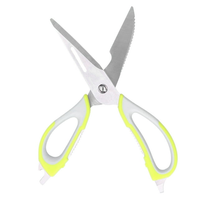 QIILU Cooking Tool,Detachable Kitchen Scissors Multifunctional Stainless Steel Seafood Food Scissors for Home,Kitchen Scissor