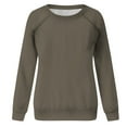 thumbnail image 4 of Sweat-shirts Décontractés à Col Rond à Manches Longues Coupe Ample Pull-Overs Doux Automne Vêtements de Mode, 4 of 7