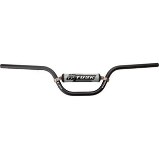 Guidon Aluminium Tusk CR High Bend Noir Pour Kawasaki KLR250 1985-2005 - Neuf