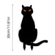 thumbnail image 2 of Ojos De Gato De Halloween Arte Pradera Jardín Insertar En El Suelo Metal Artesanía Decoración De Jardín !, 2 of 6