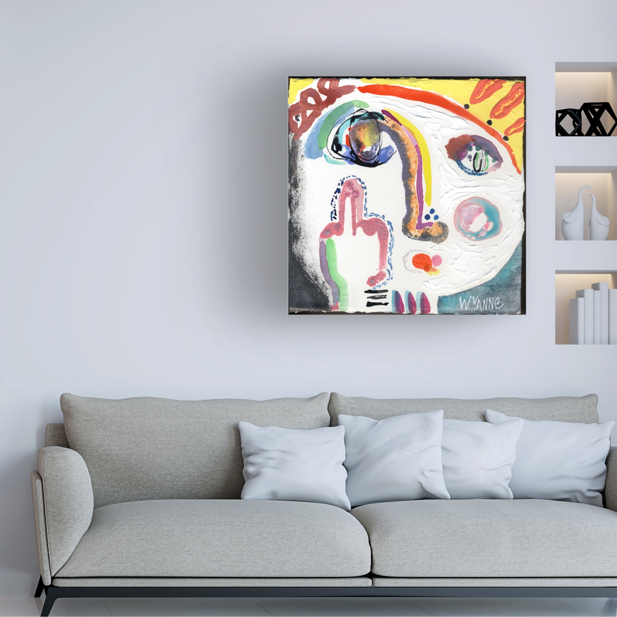 Wyanne 'Current Mood' Canvas Art