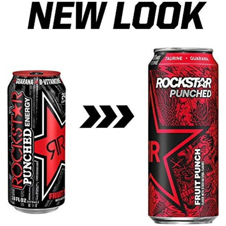  Rockstar Energy Drink, Original, 16oz Cans (24 Pack