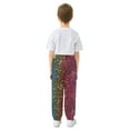 thumbnail image 3 of joogoo Rainbow Glitter Boys' Sweatpants Jogger Pants 5-6Y, 3 of 8