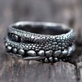 thumbnail image 6 of Dragon Ring Cool Party Aninmal Jewelry Handmade Silver Dragon Rings for Men Gift (12), 6 of 6