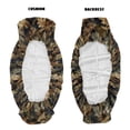 thumbnail image 5 of HUIACONG Hunting Forest UTV Seat Covers Waterproof Easy to Install 4 Wheeler Seat Cover Non-Slip Soft Suitable for Kawasaki Mule 3010, 5 of 7