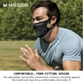 thumbnail image 7 of Mission All-Season Adjustable Sport Mask, Black, 7 of 7