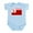 Sky Blue, variant on CafePress - 50 PERCENT TONGAN Infant Bodysuit - Baby Light Bodysuit, Size Newborn - 24 Months