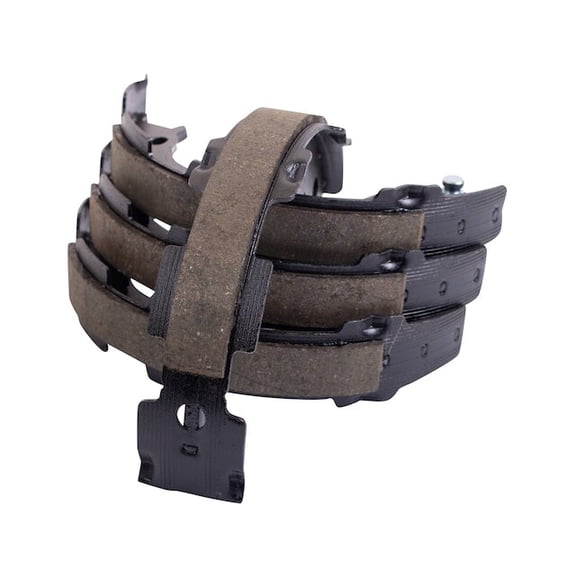 Rear Parking Brake Shoe Set - Compatible with 2012 - 2017 Toyota Prius V 2013 2014 2015 2016