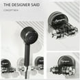thumbnail image 5 of Jesscasday Adjustable Shower Head Holder with Suction Cup Easy Installation Strong Adhesion, 5 of 15