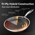 thumbnail image 5 of 7 Stainless Steel Cookware Set  Pots And Pans Non Stick Hybrid Non-stick Frying Pan Saucepan Saute & Stockpot Oven Safe Induction Compatible, 5 of 9