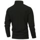 thumbnail image 4 of pstuiky mangas largas para hombre, Camisa informal para hombre con media cremallera, color block, cuello alto y mangas largas salir tops xl, 4 of 9