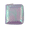 Purple, variant on Kids Wallet Smooth Zipper Girls Wallet Unique Fish-Scale Relief Surface Wallet for Teen Girls White