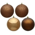 thumbnail image 1 of Moka 4 Finition Assortie Balle Forée Ornement&44; 8 Po - 4 par Sac, 1 of 1