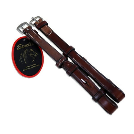 Exselle Cheek Straps Mid Brown Full