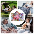 thumbnail image 7 of Kirby Hooded Blanket Poncho Wearable Blanket Hoodie Cozy Soft Warm Flannel Fleece Throw Blanket for Women Men Boys Girls, 7 of 7