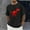 Black(New), variant on PNTUTB Men's Fashion Printing Round Neck Casual Short Sleeve Loose Pullover Comfortable Sport T Shirts
