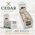 thumbnail image 5 of Cedar Pastries Date Maamoul Cookies – 12 oz Traditional Mediterranean Filled Cookies, 5 of 6