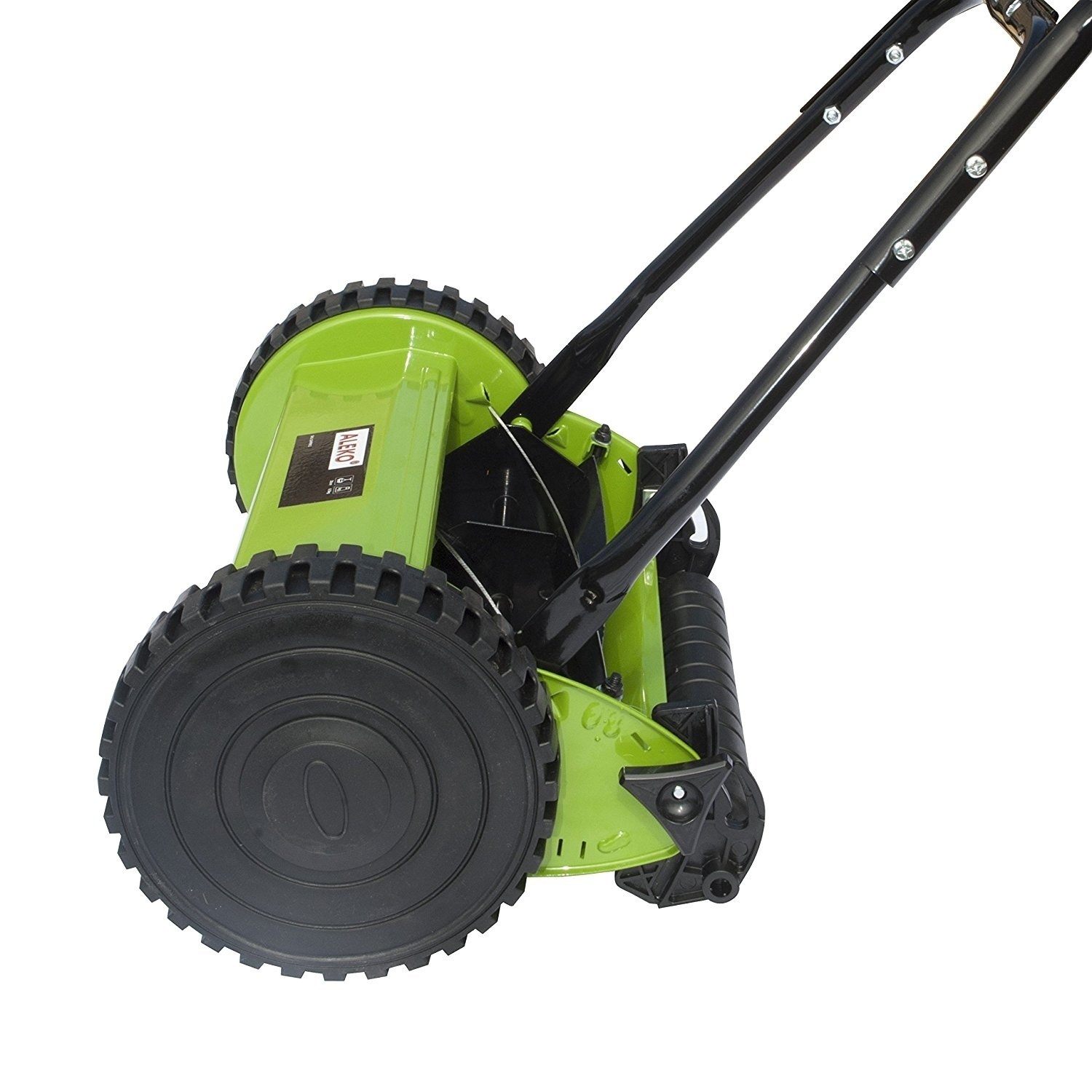 ALEKO Hand Push Lawn Mower with Adjustable Cutting Height - 5-Blade - 12-Inch - image 4 of 5
