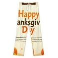 thumbnail image 3 of Fall Thanksgiving Pumpkin Pajama Pants Breathable with Pockets Pajamas For Lady Vintage Sleeping Pants Bedroom Homewear, 3 of 6