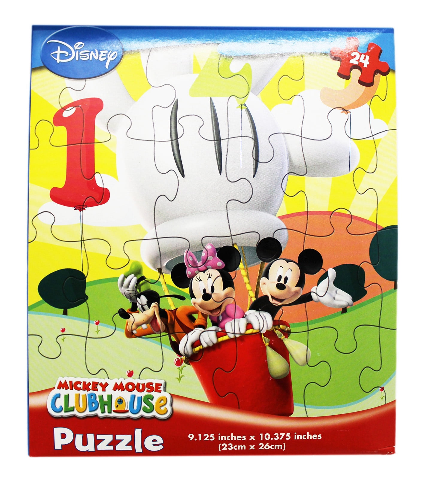 Puzzle Mickey Mouse Funhouse 24 maxi, 1 - 39 pieces