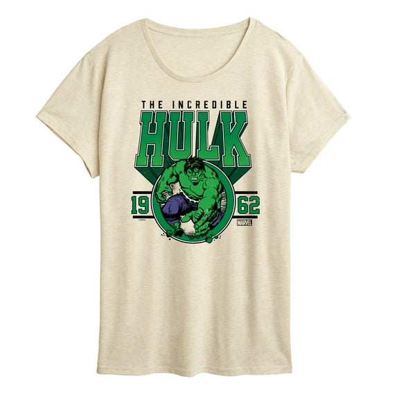 Marvel Hulk - Collegiate - Women's Short Sleeve Graphic T-Shirt