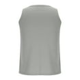 thumbnail image 4 of Men's Tank Top Waffle Muscle Shirt Summer Sleeveless Shirts Gym Workout Tank, 4 of 7