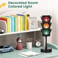thumbnail image 2 of Traffic Light Lamp with Base for Room Decoration, Stop Light Lamp with Color Changing and Blinking Modes, 2 of 5