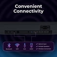 thumbnail image 4 of PHILIPS B8405 Soundbar 2.1 with Wireless Subwoofer, Dolby Atmos, Stadium EQ Mode, DTS Play-Fi Compatible, Connects with Amazon Echo Devices and Voice Assistants, AirPlay 2 & BT Support, TAB8405, 4 of 5