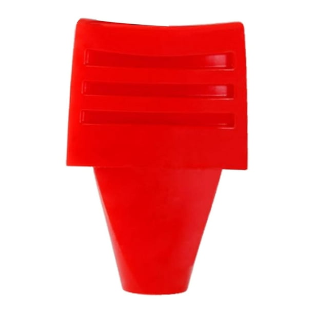Perilla de control del acelerador del motor Accesorio para quitanieves rojo Palanca compacta de plástico ABS Triángulo 45x29cm