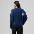 thumbnail image 2 of Women's Mitchell & Ness Blue New York Rangers Vintage Crewneck Sweatshirt, 2 of 7