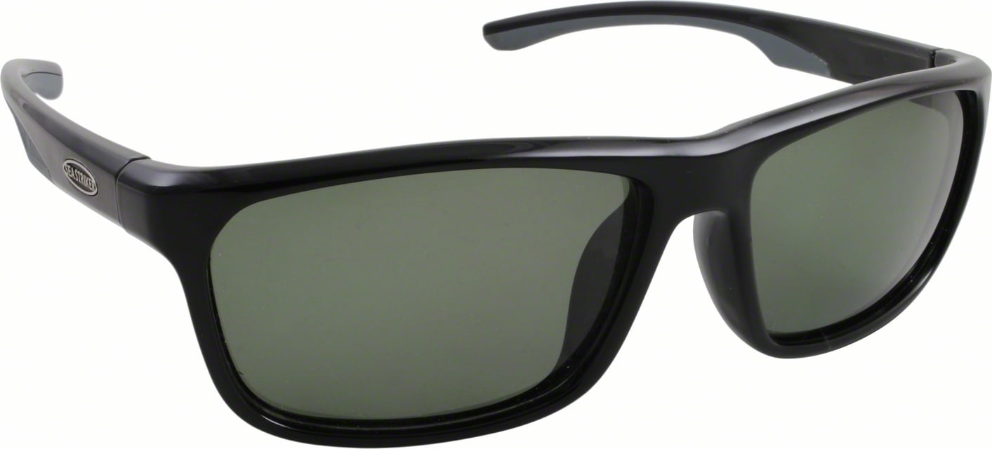 New Sea Striker Castaway Sunglasses Black Grey Lens 30801 