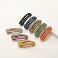 thumbnail image 2 of Flat Hair Clip Fashion Claw Clip Matte Hair Barrettes Duckbill Clip for All Age Simple Hair Shaping Sectioning Accessory, 2 of 9