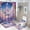 style-2, variant on Magical Unicorn Rainbow Sky Shower Curtain Bathroom Sets Toilet Lid Rug, Rugs Mat Bath Mat And Contour Mat, Shower Curtain 4Pcs