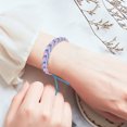 thumbnail image 4 of Bracelet Tissé Coloré Unisexe Bracelet Fierté LGBT Bracelet Coloré Réglable, 4 of 9