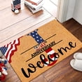 thumbnail image 2 of An A Z Letter Last Name Commemorating The 250th Anniversary Of The United States Rug A Celebration Of The 250th Anniversary Of Independence Day 40x60CM, 2 of 4