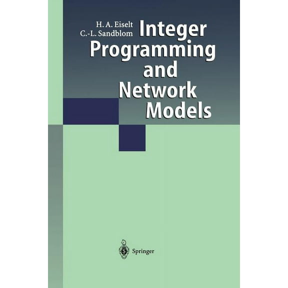Integer Programming and Network Models, (Paperback)