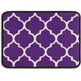 thumbnail image 3 of Moroccan Trellis Kitchen Mats Set 2 Pieces Super Waterproof Non-Slip Soft Kitchen Rugs Machine Washable Kitchen Floor Mat for Kitchen,Floor, Bathroom, Sink, Laundry,17x24/17x48,Purple, 3 of 5