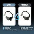 thumbnail image 5 of Unique Bargains Ignition Key Switch Ignition Switch Lock Set No.35010KS4711 for Honda CN250 Helix 1986-2007 1 Set, 5 of 6