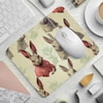 thumbnail image 2 of Rabbit Printed Non-Slip Rubber Bottom Gaming Mouse Pad 8.3x9.8 Inch Square Office and Gaming Mouse Mat, 2 of 6