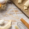 thumbnail image 3 of KAKOWELY croissant roll maker Croissant Cutter Mold Plastic Croissant Roll Maker Bread Dough Sheet Mould Baking Pastry Tools Kitchen Gadgets8.66"X5.51"X0.91", 3 of 4