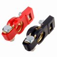 thumbnail image 2 of Battery Terminal Battery Terminals Battery Contacts, Battery Disconnect, Red and Black, Positive and Negative (1 pair), 2 of 5